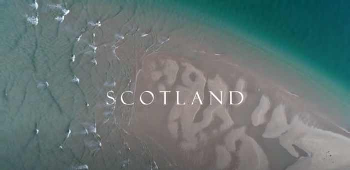 BEAUTIFUL SCOTLAND (Highlands / Isle of Skye) SEEN BY AERIAL DRONE VIDEO